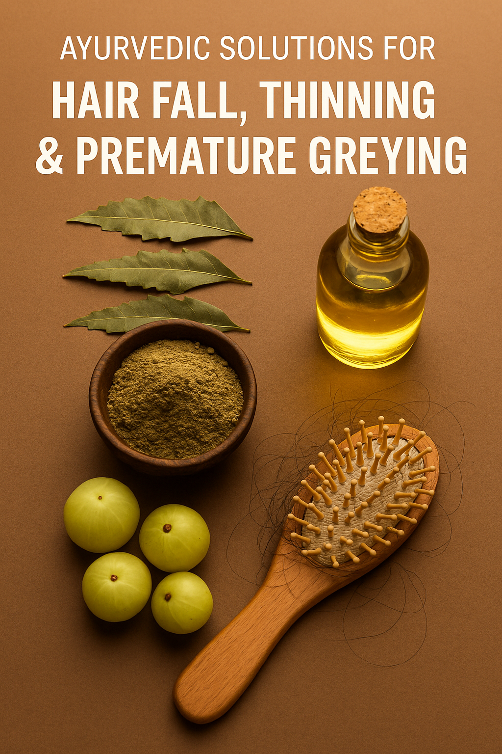 Ayurvedic Solutions for Hair Fall, Thinning & Premature Greying | Svarasa Hair Care |