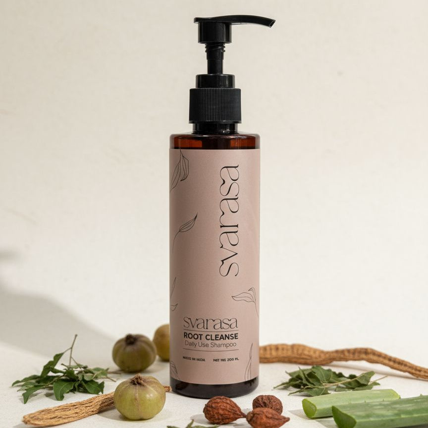 Svarasa Shampoo vs Sulfate Shampoos