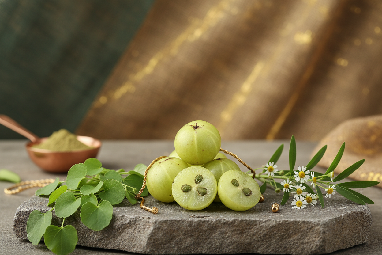 The Power of SVARASA Herbal Hair Oil: Benefits of Amla, Brahmi & Bhringraj