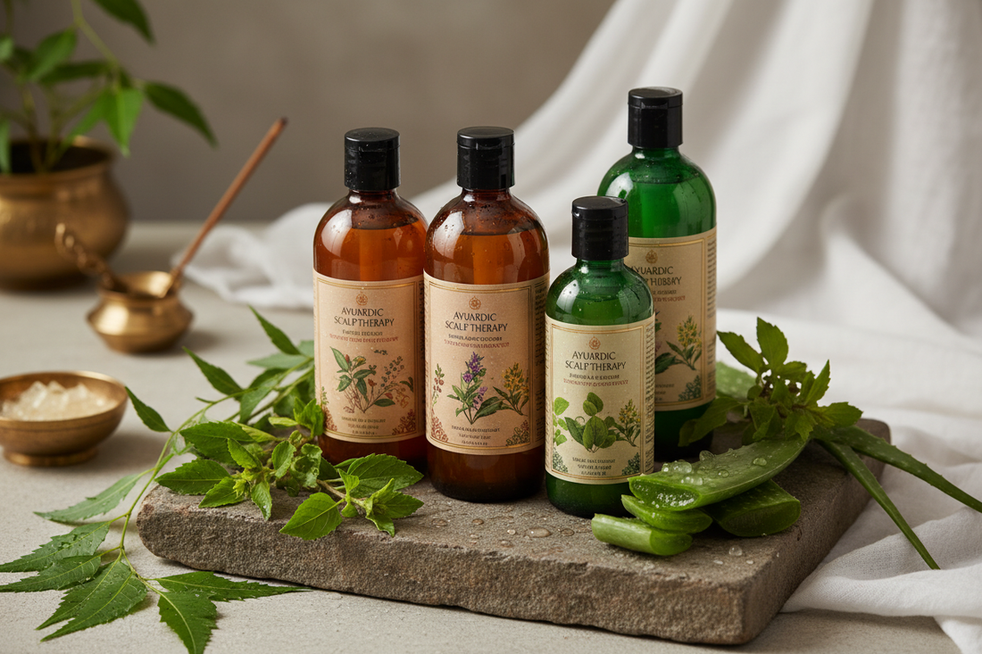 Discover the best Ayurvedic shampoos for dandruff in India (2025). Neem, ginger, tea tree, amla & bhringraj formulas that give natural, long-term relief.