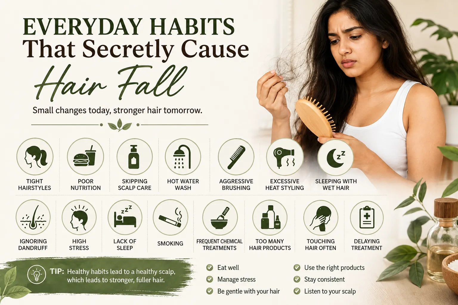 everyday habits that damage hair