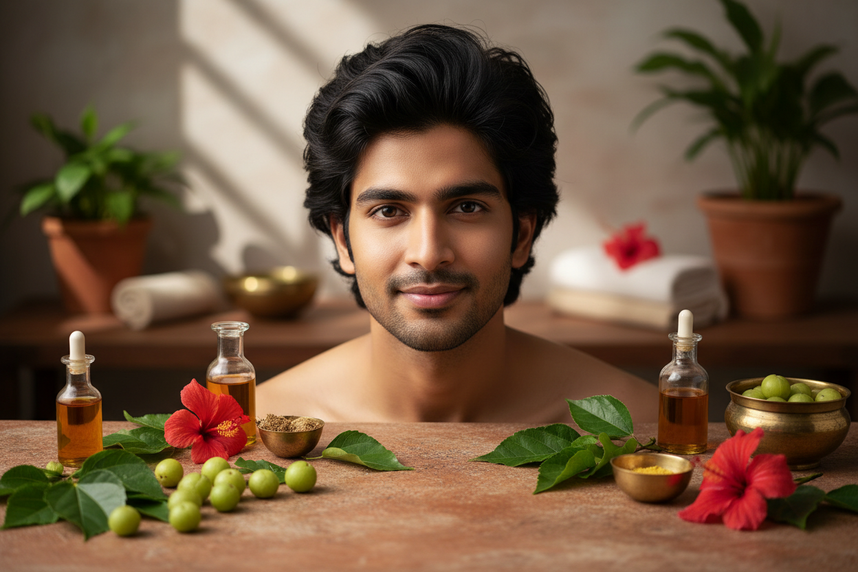 Hair Loss in Men in Their 20s: Causes & Solutions | Svarasa