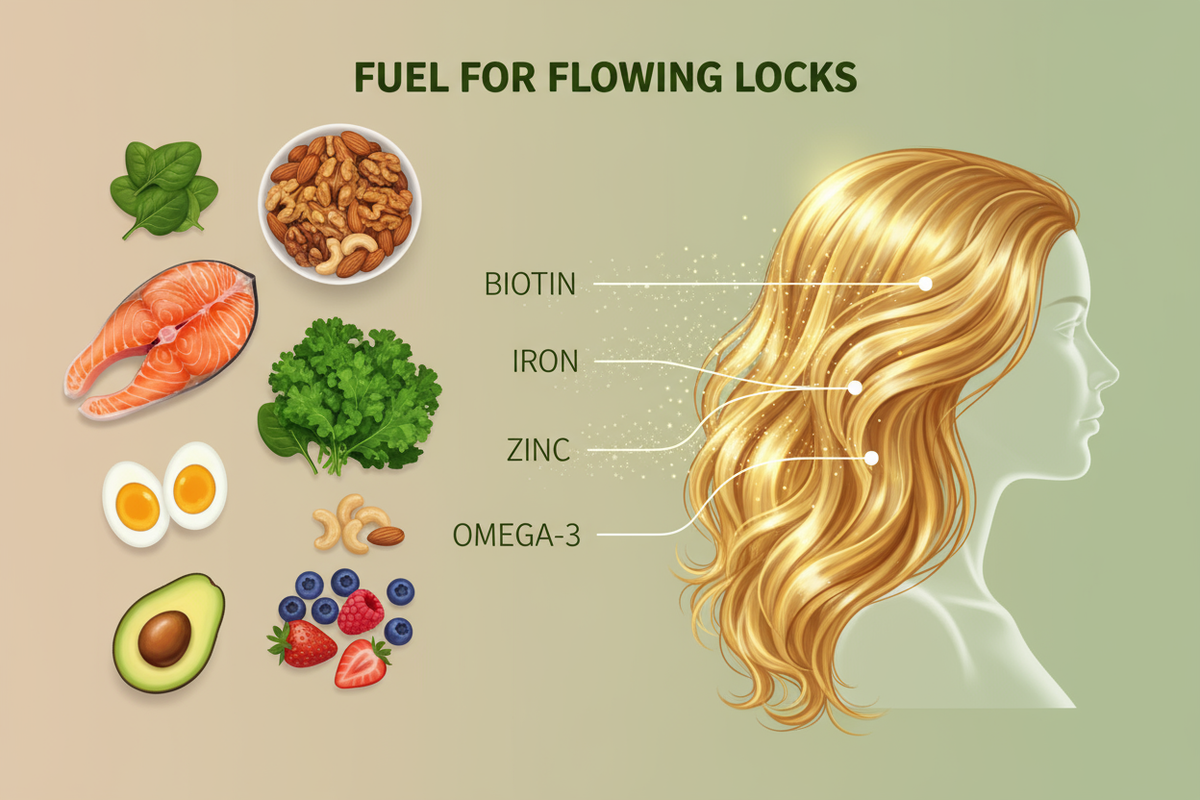How Diet Affects Hair Loss