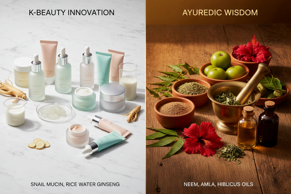 K-Beauty in India vs Ayurveda: Why A-Beauty Is the Next Evolution in Haircare