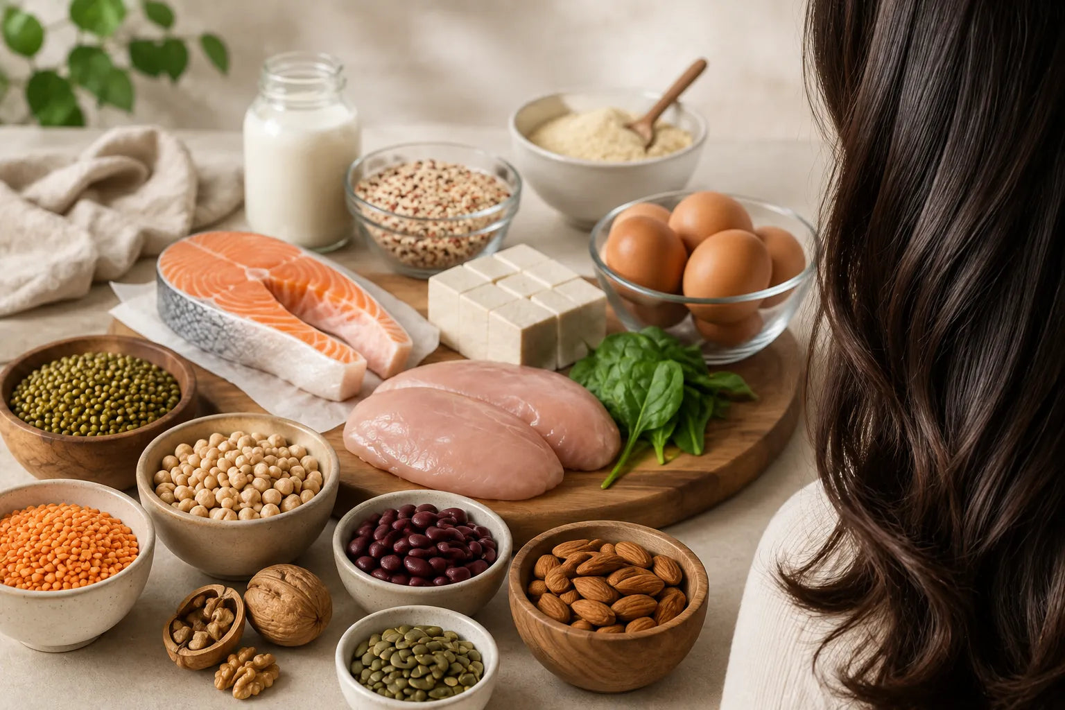 protein and hair health