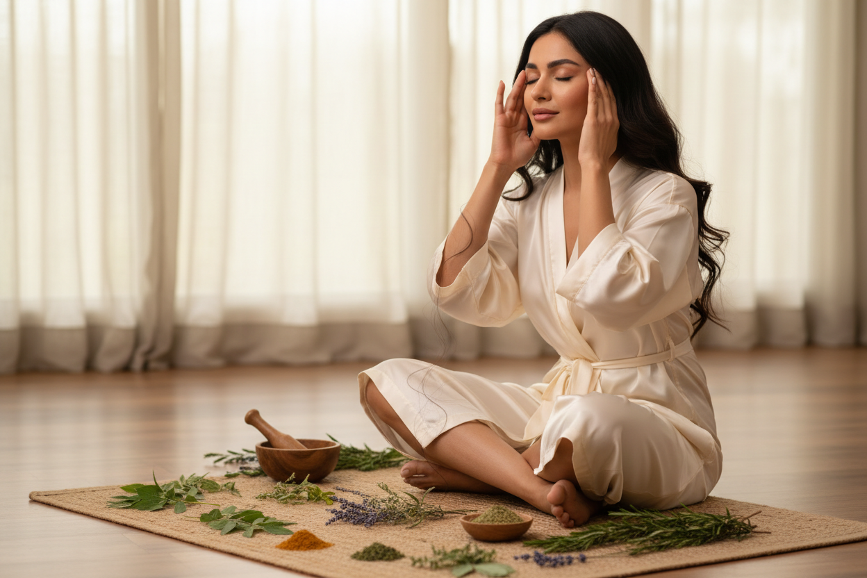 Stress Hair Fall Remedies: Natural Solutions for Managing Stress-Related Hair Loss (2026 Ayurvedic Guide)