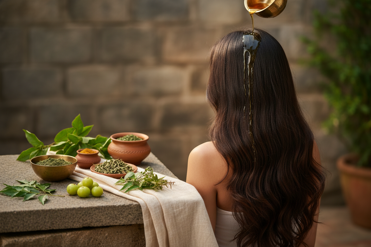 The A-Beauty Ritual: An Ayurvedic Hair Care Routine for Healthier Hair