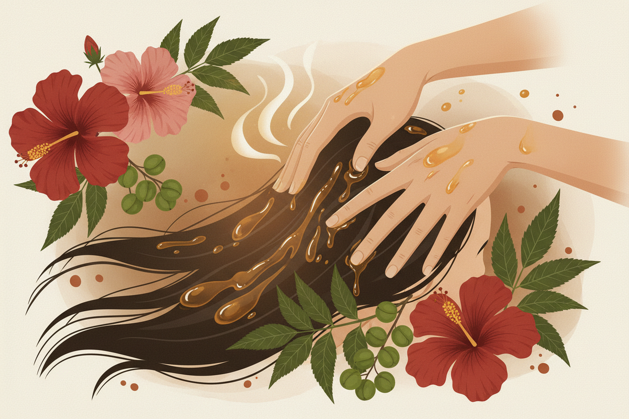 The Ayurvedic Scalp Massage Ritual Explained