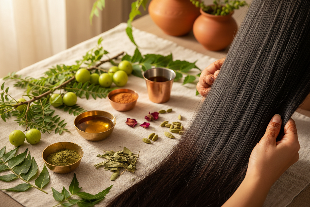 Beginner’s Guide to Ayurvedic Hair Care (A-Beauty Routine)