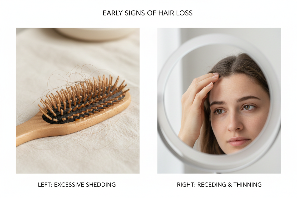 The Earliest Signs of Hair Loss Most People Miss