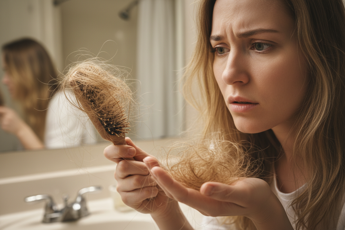 The Scary Moment Nobody Warns You About about hair fall