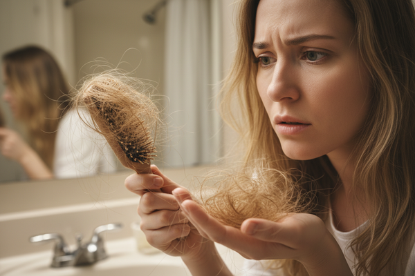 The Scary Moment Nobody Warns You About about hair fall