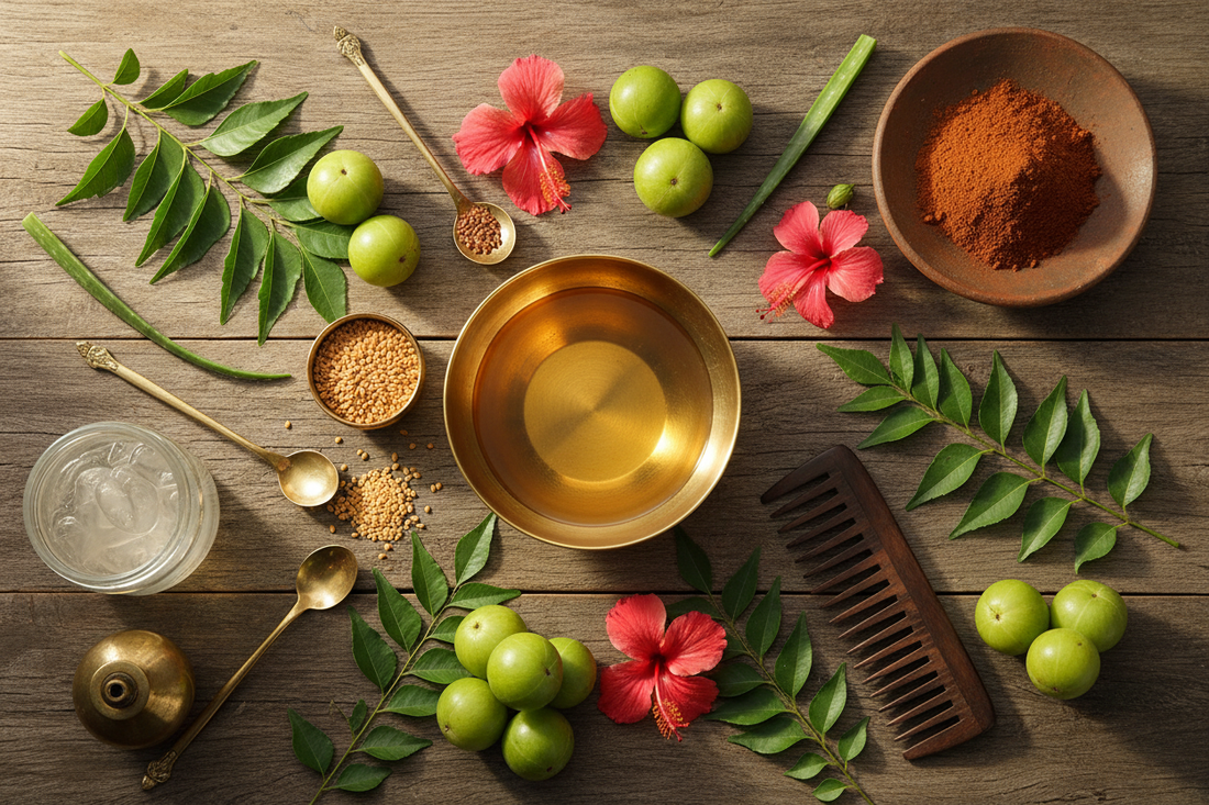 Traditional Indian Hair-Care Remedies