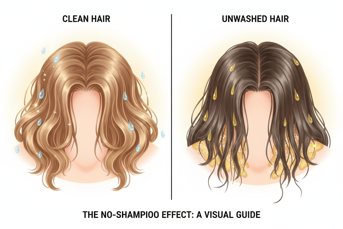 What Happens When You Don’t Shampoo?&nbsp;