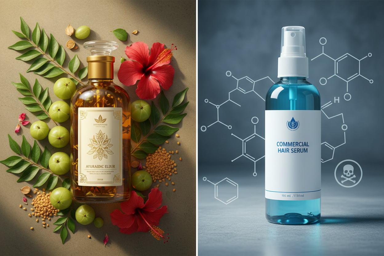 Why SVARASA Herbal Hair Oil Is Different from Regular Hair Oils