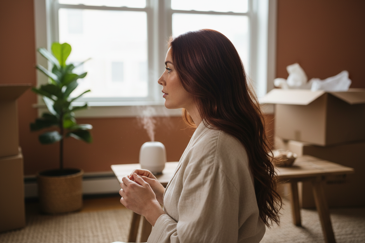 Why You Lose More Hair After Moving 