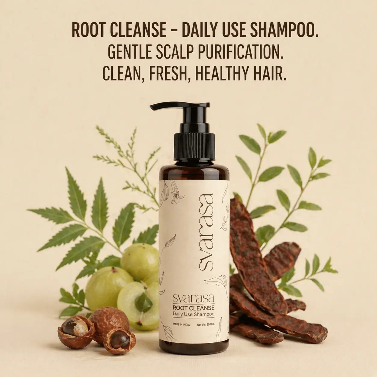 Root Cleanse Daily Use Shampoo - 200ml